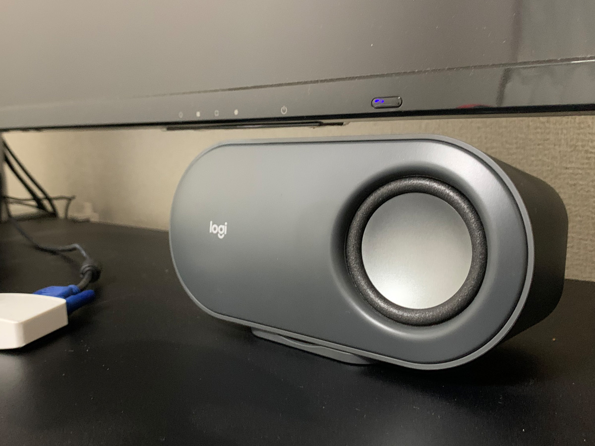 ロジクール Bluetooth 2.1ch PCスピーカー Z407 設置例