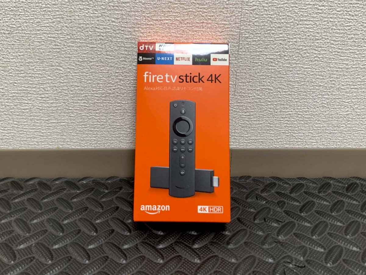 Fire TV Stick 4K パッケージ