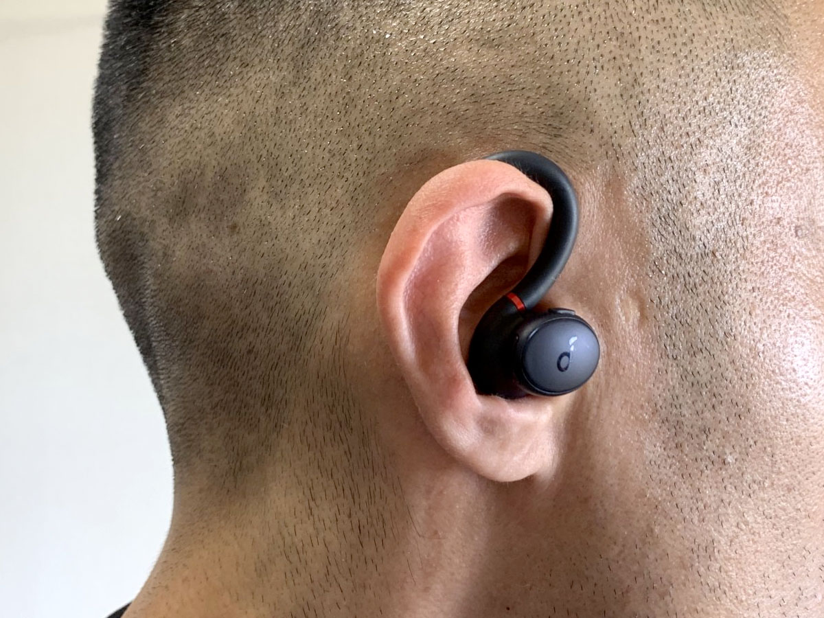 Anker Soundcore Sport X10 を小さい耳に装着