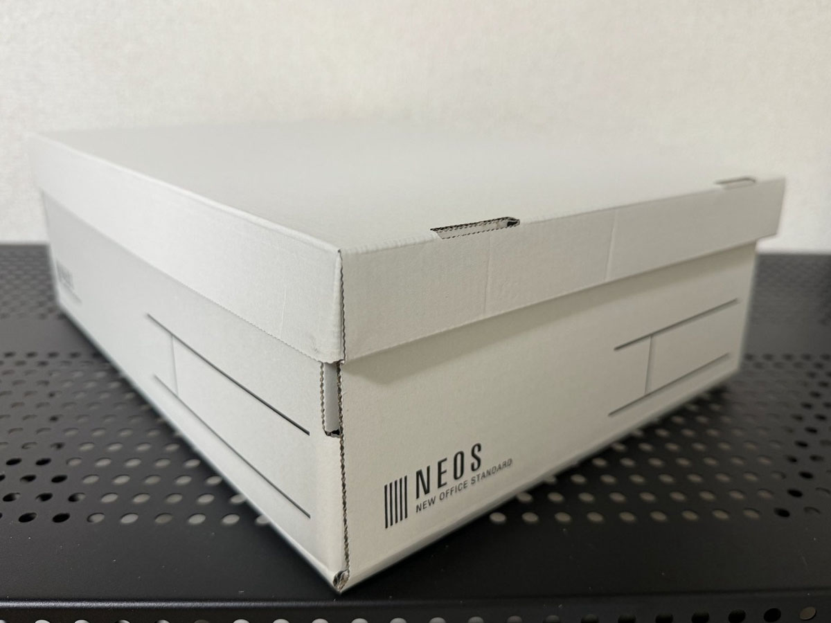 コクヨ 収納ボックス NEOS レギュラーハーフサイズ 組み立て完了